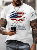 New Arrival USA 250th Anniversary Shirts Mens White USA 250 Anniversary Eagle Men T Shirt Patriotic American Flag Detail Short Sleeve Tee